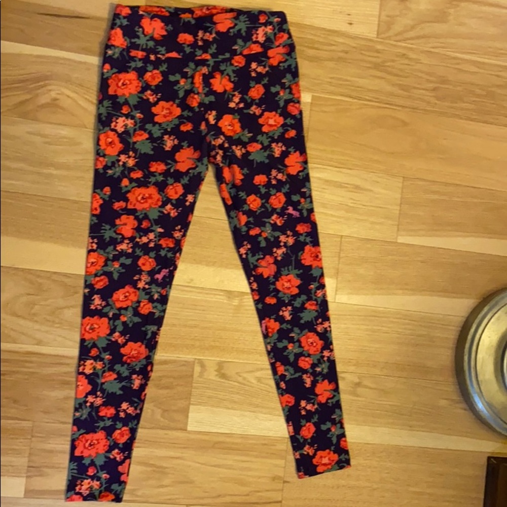 Floral leggings